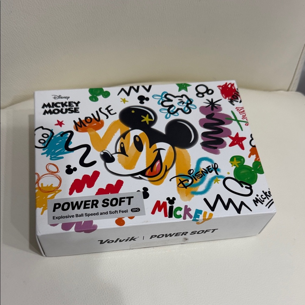 Disney Mickey Mouse Volvik Power Soft Golf Balls - Multicolor